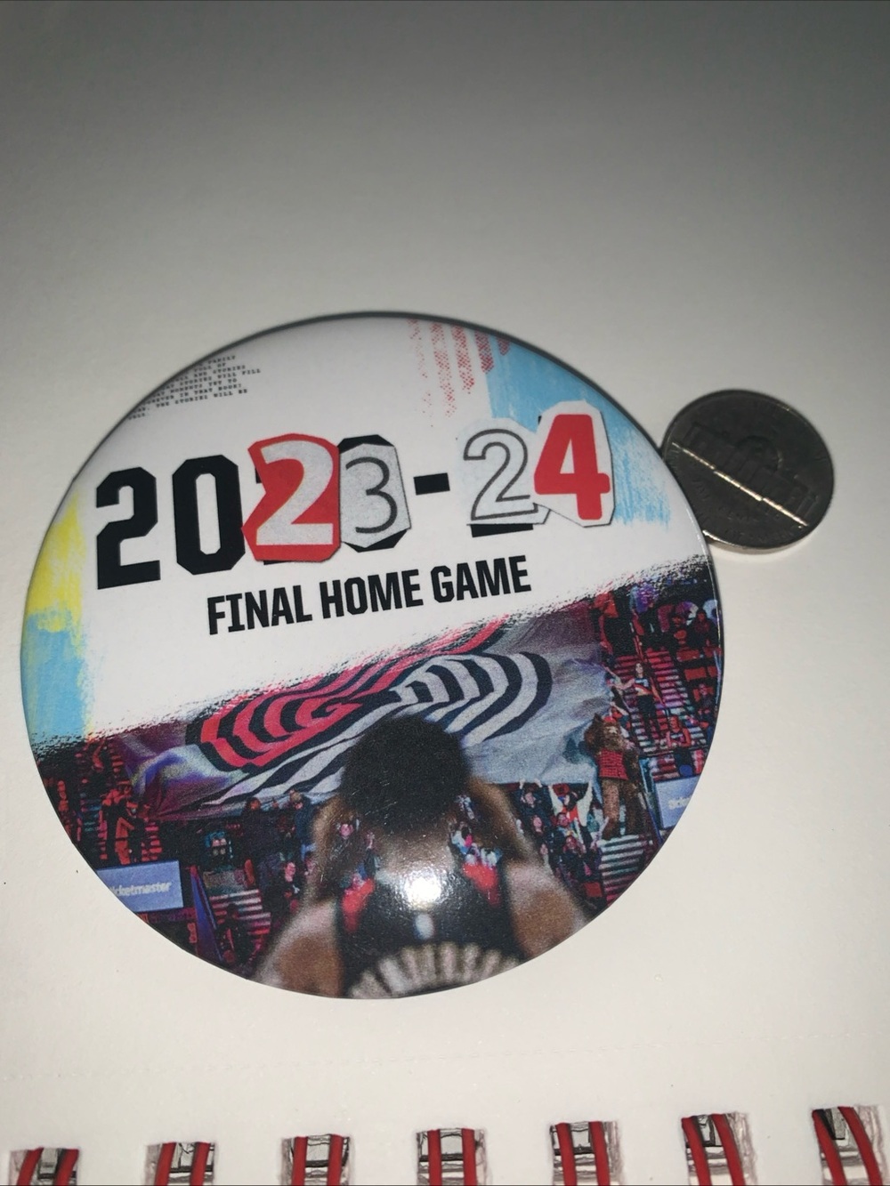 Portland trailblazers 2024-2025 final home game photo pin